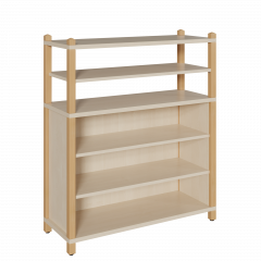 Produktbild Stollen-Regal mit 4 F&auml;chern 0612 001 00