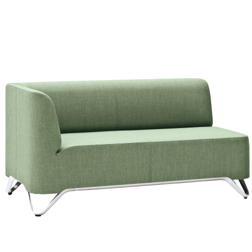 Produkt Bild BOXIT 2er-Sofa, mit Armlehne, Gestell: Schwarz PMSOBO2RCSC3