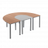 Produkt Bild Tisch "halbes Oval" HUET-HOTHF