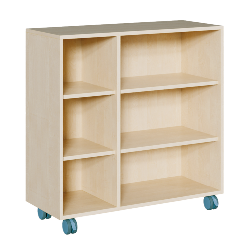 Produkt Bild fahrbares Regal in Korpusbauweise 