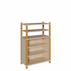 Produktbild Stollen-Regal mit 4 F&auml;chern 5612 001 00