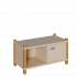 Produkt Bild Stollen-Schrank mit einseitiger T&uuml;r und offenem Fach 