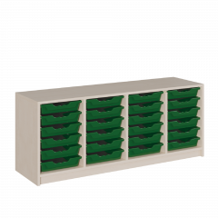 Produktbild Regal mit ErgoTray-Boxen in Korpusbauweise 3906 071 00