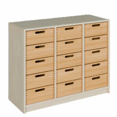 Produktbild Korpus-Regal mit Massivholzsch&uuml;ben 0208 046 00