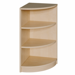 Produktbild Korpus-Eckregal mit festen F&auml;chern 4008 508 00