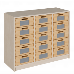 Produktbild Korpus-Regal mit Massivholzsch&uuml;ben 