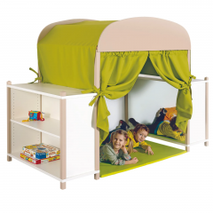 Produktbild Traumh&ouml;hle mit Bogendach und Vorhangstange TH