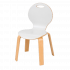 Produkt Bild Stuhl PEARL mit farbiger Sitzschale 