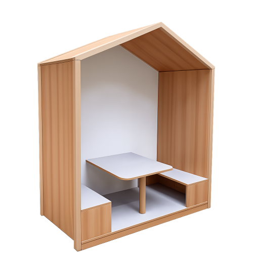Produkt Bild Lernhaus mit Sitzgruppe und Tisch 