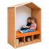 Produkt Bild Lernhaus mit Sitzfl&auml;che auf F&auml;chern STHA0038