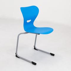 Produktbild Freischwinger Schulstuhl mit Kunststoff Sitzschale S43KSK06