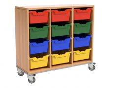 Produktbild Schrank mitt 12 Sch&uuml;ben RUB08