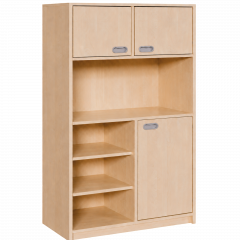 Produktbild Korpus-Schrank, unten T&uuml;r und Regal, oben Doppelt&uuml;ren 0216 423 00