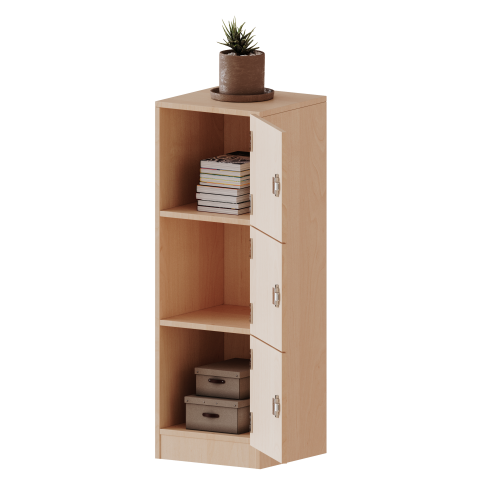 Produkt Bild Schlie&szlig;fachschrank, 3 Ordnerh&ouml;hen - Serie evo180 F4143SFRE