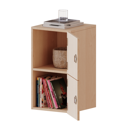 Produkt Bild Schlie&szlig;fach - Aufsatzschrank, 2 Ordnerh&ouml;hen - Serie evo180 F4142ASFRE