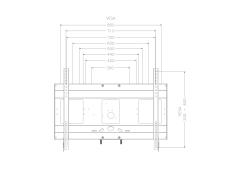 Detailbild Monitorhalterung für Displays mit max. VESA 800 x 600 SCETAB