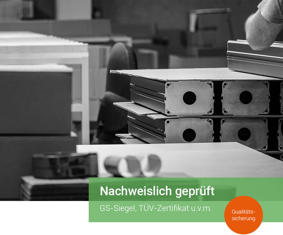 Aluminiumsäulen mit Zertifikat