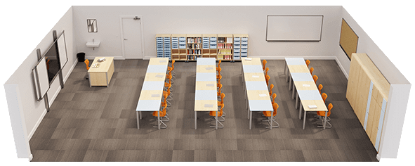 Frontalunterricht an der Conen Rail