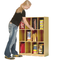 Produktbild Offenes Regal mit 12 F&auml;chern & Mittelw&auml;nden KLR 12XL