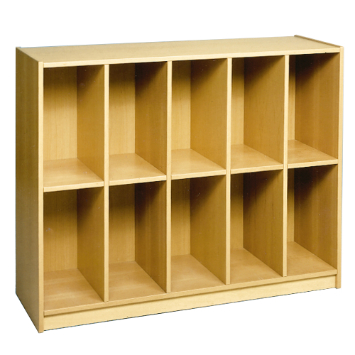 Produkt Bild Offenes Regal mit 10 F&auml;chern & Mittelw&auml;nden KLR 10A XL