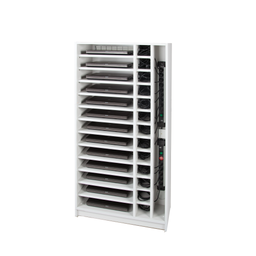 Produkt Bild Notebookregal mit 13 F&auml;chern LTL-NT13RSR