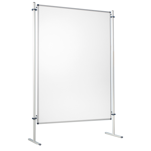 Produkt Bild Moderationswand, doppelseitiges Whiteboard, Stahltafel emailliert. Serie NSTT EW 