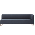 Produkt Bild BOXIT 3er Designer Sofa mit Armlehne PM-SOBO3LCAL