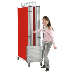 Produktbild Transportwagen NSTT-W190 f&uuml;r 10 Moderationstafeln und Stative NSTT-W190