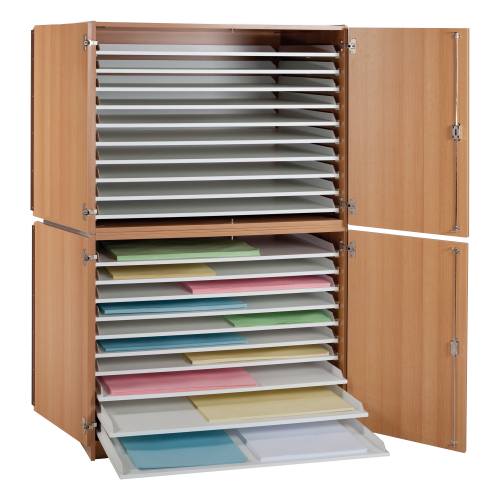 Produkt Bild Bildertruhe mit 20 Auszugb&ouml;den B 7