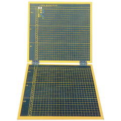 Produktbild Handplan magnetisch, Stundenplan im verkleinerten Ma&szlig;stab 