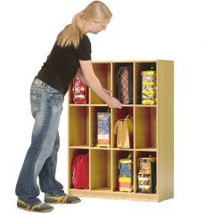 Produktbild Offenes Regal mit 12 F&auml;chern & Mittelw&auml;nden KLR 12G