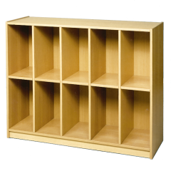 Produktbild Offenes Regal mit 10 F&auml;chern & Mittelw&auml;nden KLR 10G