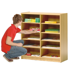 Produktbild Offenes Erg&auml;nzungsregal zu KLR 12G mit 6 F&auml;chern KLR 6GE