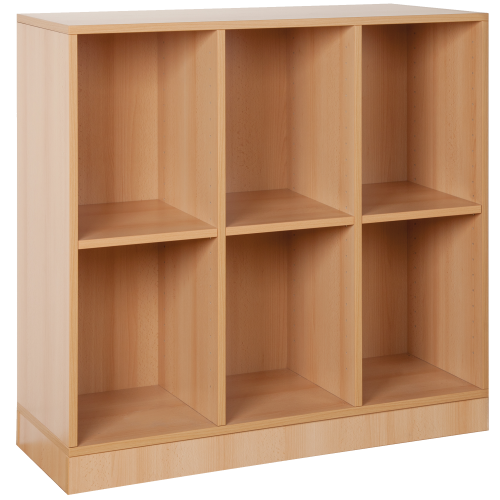 Produkt Bild Offenes Regal mit 6 F&auml;chern & Mittelw&auml;nden 