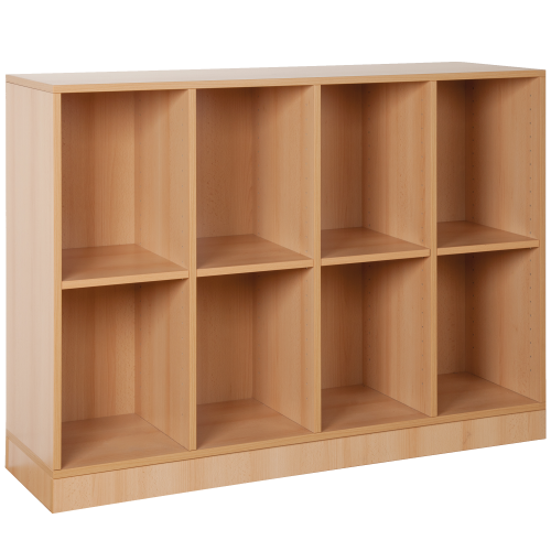 Produkt Bild Offenes Regal mit 8 F&auml;chern & Mittelw&auml;nden 