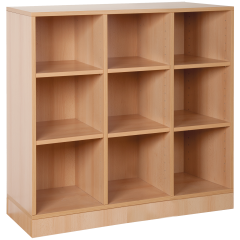 Produktbild Offenes Regal mit 9 F&auml;chern & Mittelw&auml;nden 