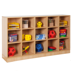 Produktbild Offenes Regal mit 15 F&auml;chern & Mittelw&auml;nden 