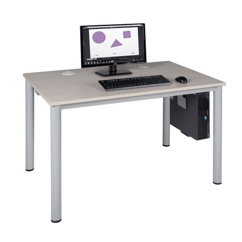 Produkt Bild EDV-Tisch, Rundrohrgestell mit Kabelkanal 