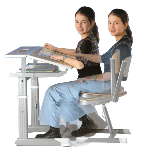 Produkt Bild Aluflex Schultisch mit H&ouml;henverstellung 