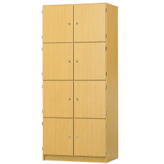 Produktbild Schlie&szlig;fachschrank, 8 abschlie&szlig;bare F&auml;cher SFS 4/8