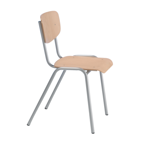 Produkt Bild Stapelstuhl mit Vierfu&szlig; Rundrohrgestell STUHL 3