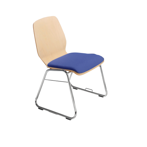 Produkt Bild Stuhl "Marko"mit Sitz- und R&uuml;ckenpolster SBK-MKO-SRP