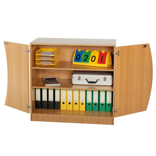 Produkt Bild Unterschrank mit Wellent&uuml;ren, 2 Einlegeb&ouml;den 