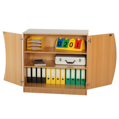 Produktbild Unterschrank mit Wellent&uuml;ren, 2 Einlegeb&ouml;den 