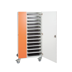 Produktbild Notebookschrank mit 13 F&auml;chern, fahrbar LTL-NT13TSLF