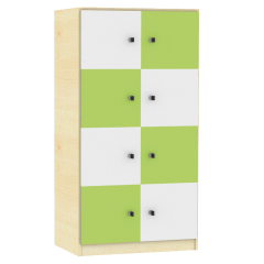 Produktbild Schlie&szlig;fachschrank Serie SFS, zweireihig 