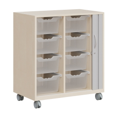 Produktbild Ergo Tray Sideboard Serie CSRF 2 mit Rollot&uuml;r CSRF 2/8S