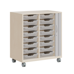 Produktbild Ergo Tray Sideboard Serie CSRF 2 mit Rollot&uuml;r CSRF 2/16S