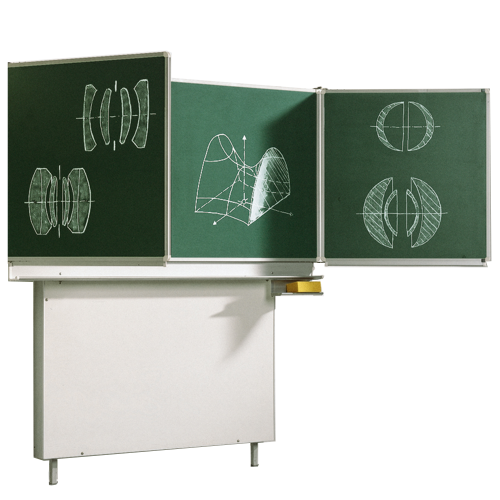 Produkt Bild Wandtafel Schultafel aus Premium Stahlemaille, Serie ME, gr&uuml;n M150EG