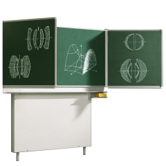 Productimage Wandtafel Schultafel aus Premium Stahlemaille, Serie ME, gr&uuml;n